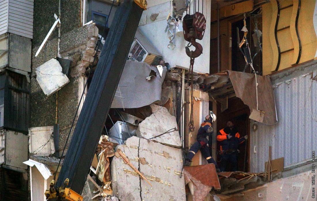 полное обрушение