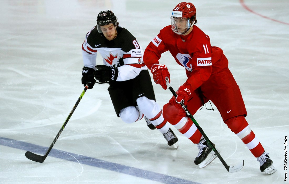 Четвертьфинал ЧМ по хоккею Россия - Канада