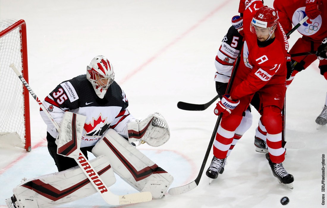Четвертьфинал ЧМ по хоккею Россия - Канада