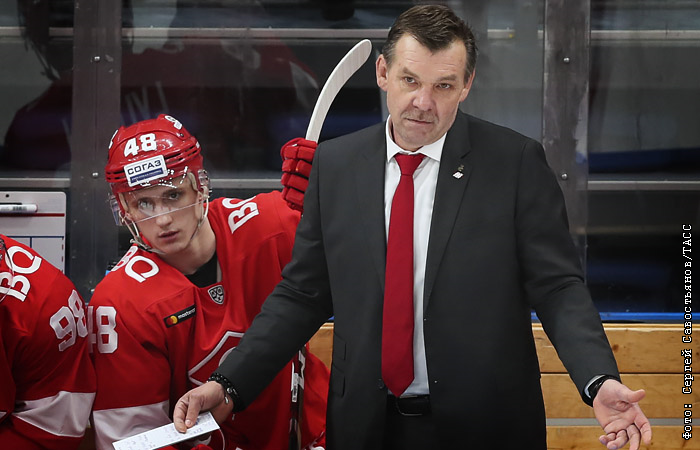 Главный тренер ХК "Спартак" Знарок покинул клуб