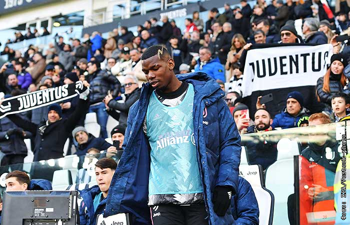 Французский футболист Погба вновь сдал положительный тест на допинг