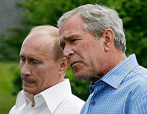 О чем будут говорить Буш и Путин О чем будут говорить Буш и Путин