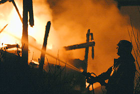 Пожар в общежитии Пожар в общежитии