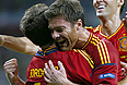Сборная Испании по футболу обыграла Италию в финале чемпионата Европы и выиграла турнир второй раз подряд.