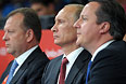 Президент РФ Владимир Путин в четверг встретился  в Лондоне с премьер-министром Великобритании Дэвидом Кэмероном. В ходе встречи лидеры государств обсудили ситуацию в Сирии, поговорили об Олимпиаде, затронули вопросы экономического сотрудничества.