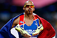 Феликс Санчес из Доминиканской Республики завоевал золото Олимпиады в беге на 400 м с барьерами.