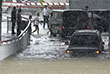 В Адлерском и Хостинском районах вода затопила сотни домов и первый этаж здания аэропорта Сочи. Отключена Адлерская ТЭЦ и как следствие - водоснабжение