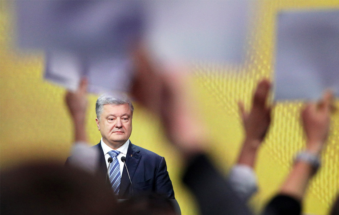 Действующий президент Украины Петр Порошенко, самовыдвиженец