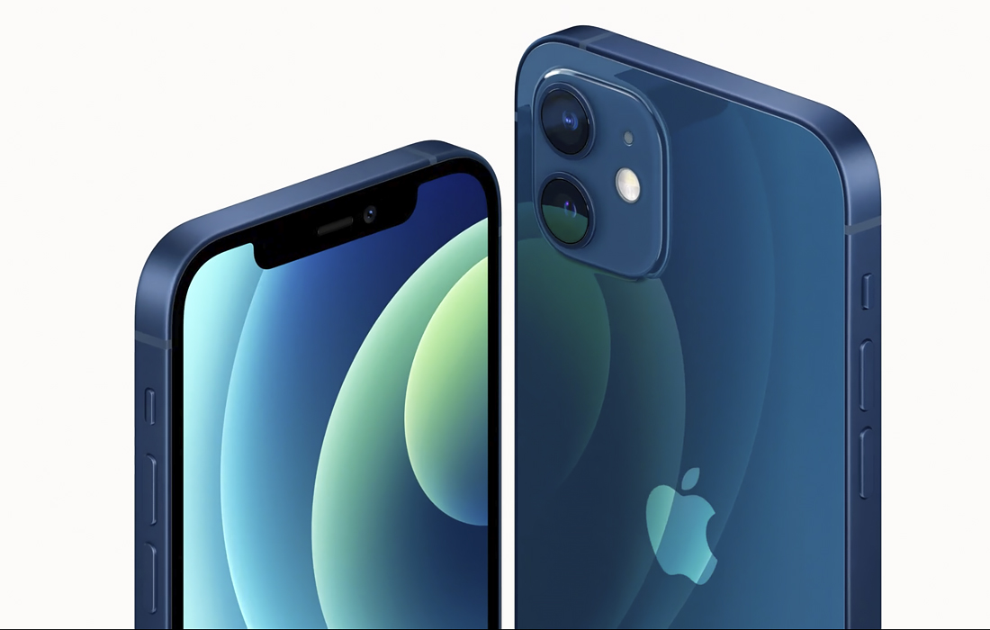 iPhone 12 и iPhone 12 mini представлены с экранами 6,1 дюйма и 5,4 дюйма. Двойная камера смартфона, как обещают, обеспечит улучшенный режим ночной съемки, в том числе в таймлапсе.