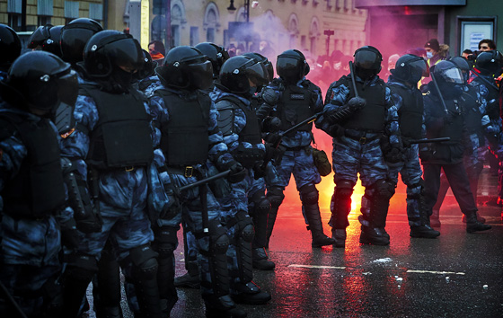 Протесты в Москве
