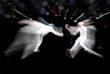 Украинец Игорь Рейзлин против француза Ромена Канноне в полуфинале олимпийского турнира по фехтованию