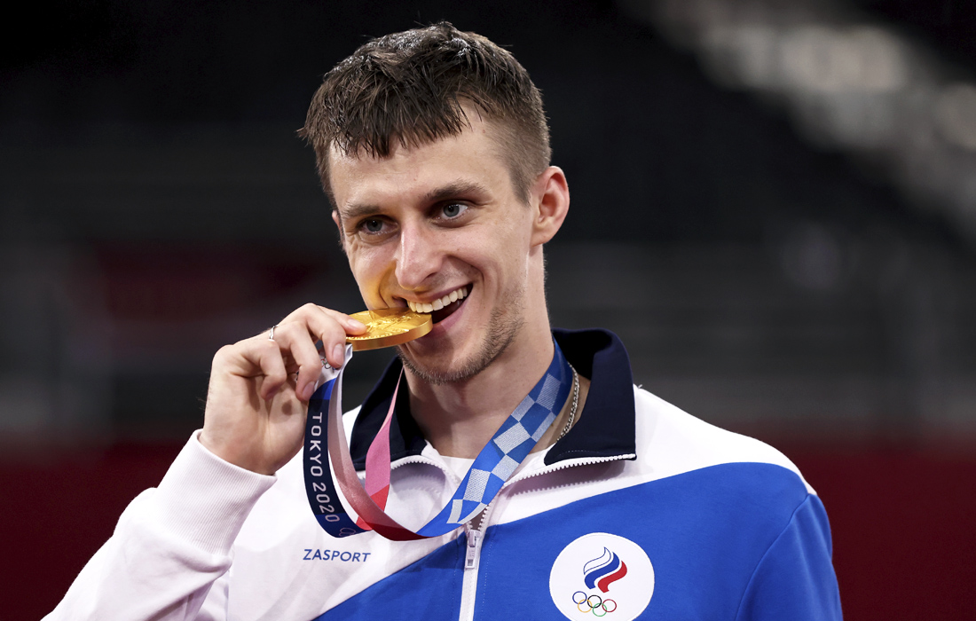Россиянин Владислав Ларин выиграл золотую медаль олимпийского турнира по тхэквондо в весовой категории свыше 80 кг