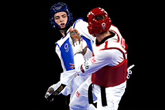 Россиянин Максим Храмцов стал победителем летних Олимпийских игр-2020 в Токио, выиграв соревнования среди тхэквондистов в весовой категории до 80 кг