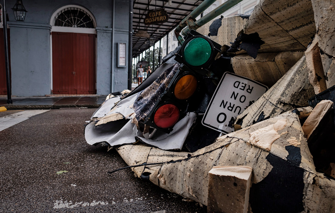 Ураган "Ида" нанес значительный ущерб американскому штату Луизиана, а также привел к гибели как минимум одного человека