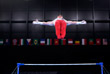 Американский спортсмен Броуди Мэлоун во время соревнований по спортивной гимнастике