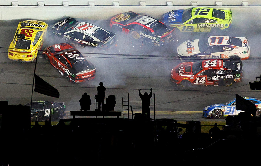 Серия Кубков NASCAR Daytona 500 во Флориде, США