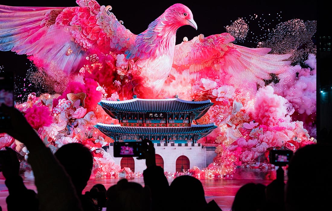 Зимний фестиваль открылся в Сеуле