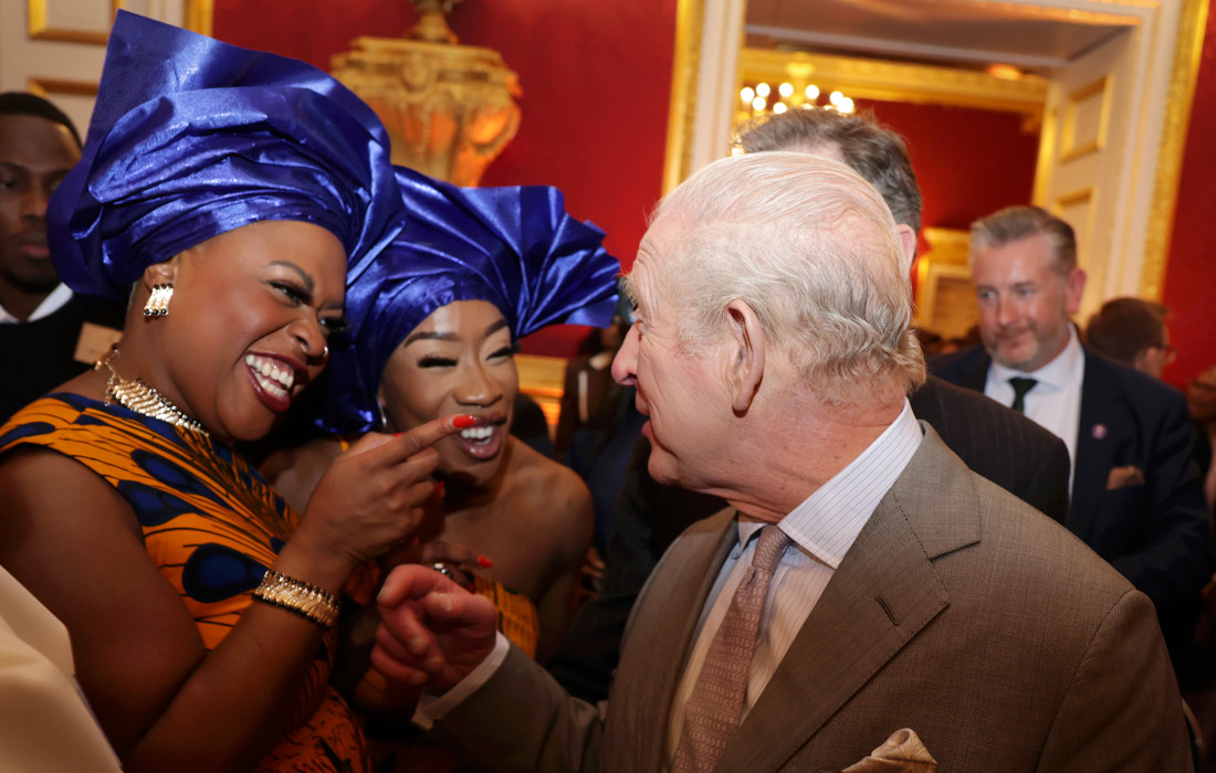 Король Великобритании Карл III провел прием в Сент-Джеймсском дворце для представителей нигерийской диаспоры