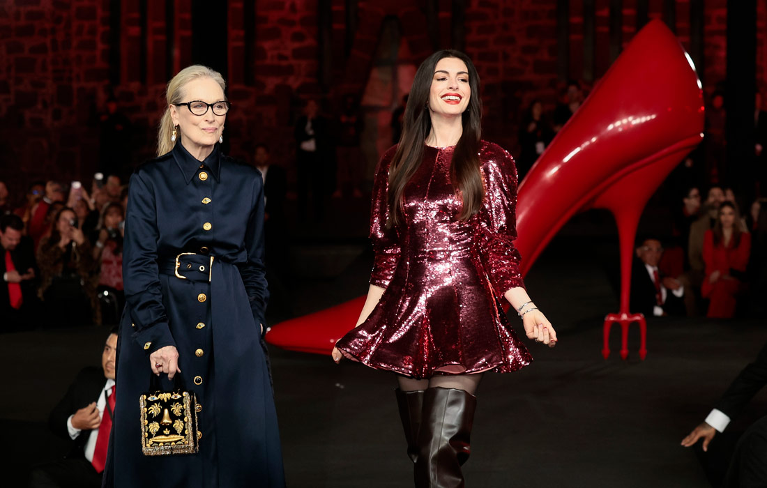 Актрисы Мэрил Стрип и Энн Хэтэуэй посетили Мехико в рамках пресс-тура фильма "Дьявол носит Prada 2"