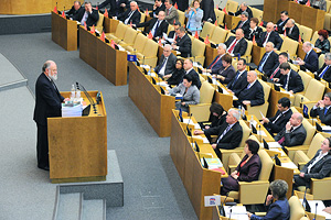 Чуров в Думе Чуров в Думе