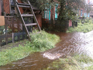 Высокая вода в Туапсе Высокая вода в Туапсе
