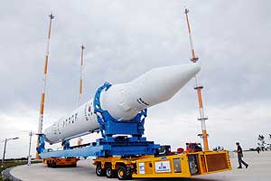Запуск российско-южнокорейской ракеты отложен Запуск российско-южнокорейской ракеты отложен