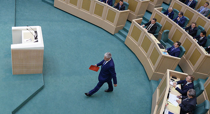 Колокольцев отчитался перед сенаторами Колокольцев отчитался перед сенаторами