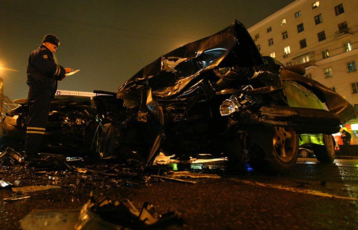 По факту аварии на Кутузовском возбуждено уголовное дело По факту аварии на Кутузовском возбуждено уголовное дело