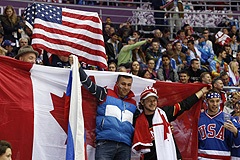 Сборная США - сборная Канады. Онлайн-трансляция
