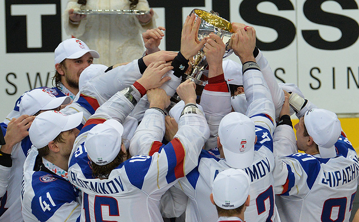 Cборная России по хоккею выиграла чемпионат мира