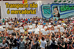 Забастовка работников метро парализовала Сан-Паулу перед началом ЧМ-2014