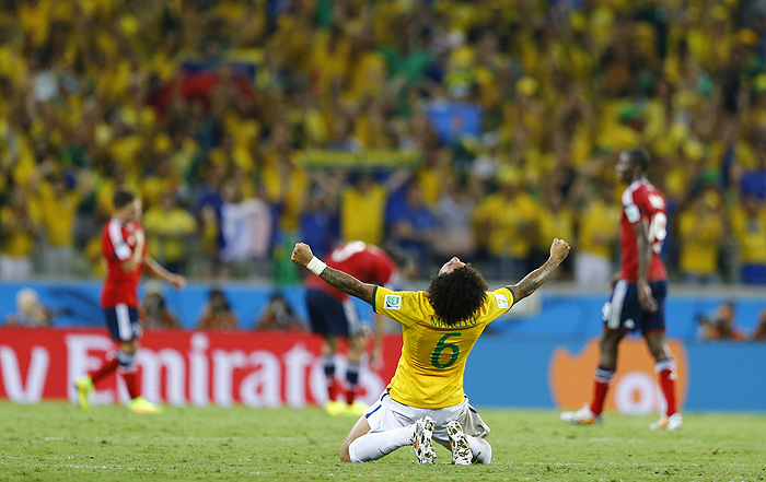 Сборная Бразилии вышла в полуфинал чемпионата мира по футболу