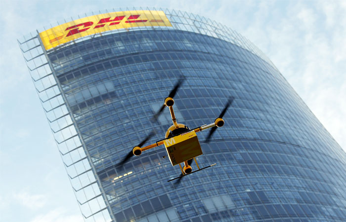 DHL с пятницы начнет доставлять отправления беспилотниками DHL с пятницы начнет доставлять отправления беспилотниками
