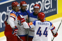 Хоккеисты сборной России разгромили Белоруссию на ЧМ-2015