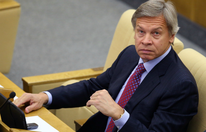 Пушков усмотрел связь между обстрелами Донбасса и решением ЕС о санкциях против России Пушков усмотрел связь между обстрелами Донбасса и решением ЕС о санкциях против России