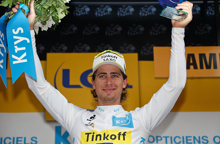 Велогонщик "Тинькофф-Саксо" Саган стал призером четвертого этапа "Тур де Франс"