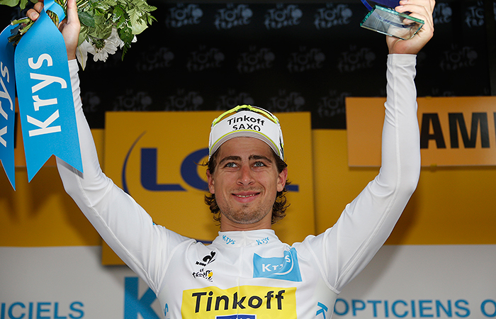 Саган из "Тинькофф-Саксо" поднялся на второе место общего зачета "Тур де Франс"