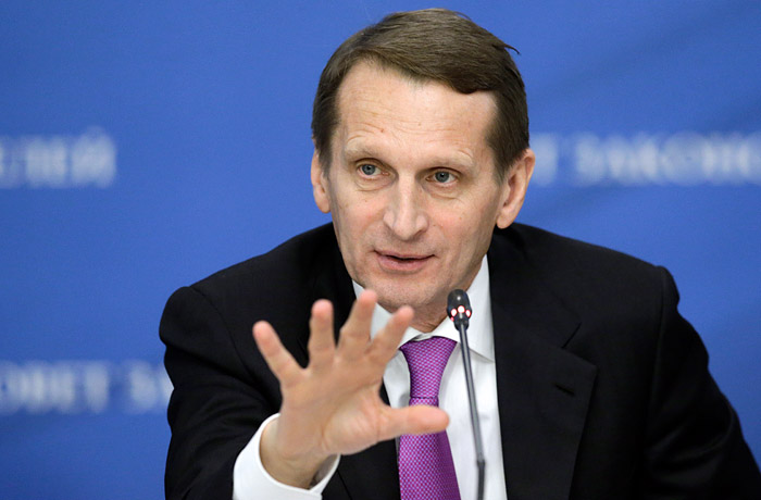 Нарышкин предложил распустить НАТО Нарышкин предложил распустить НАТО