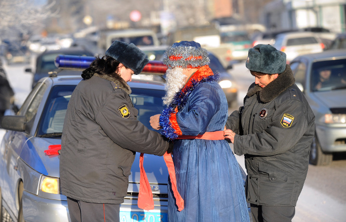 ГИБДД подвела итоги новогодних праздников в Москве ГИБДД подвела итоги новогодних праздников в Москве