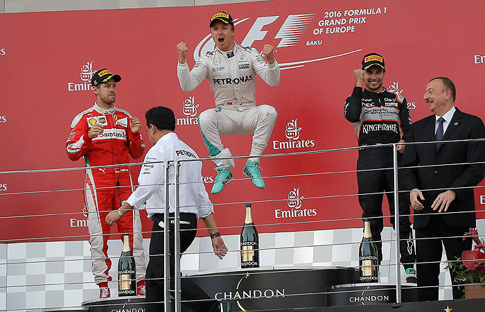 Нико Росберг стал победителем Гран-при Европы в Баку