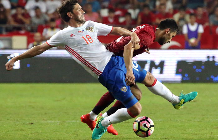 Сборные России и Турции сыграли вничью в товарищеском матче