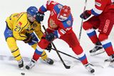 Сборная России по хоккею уступила Швеции в матче Кубка Первого канала