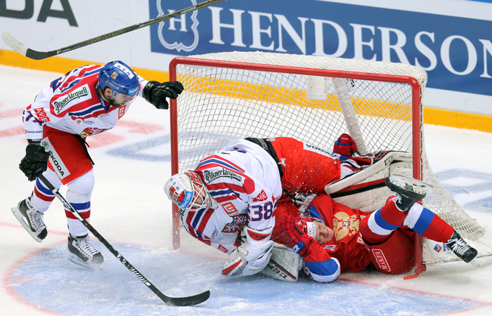 Сборная России по хоккею разгромила Чехию на Кубке Первого канала