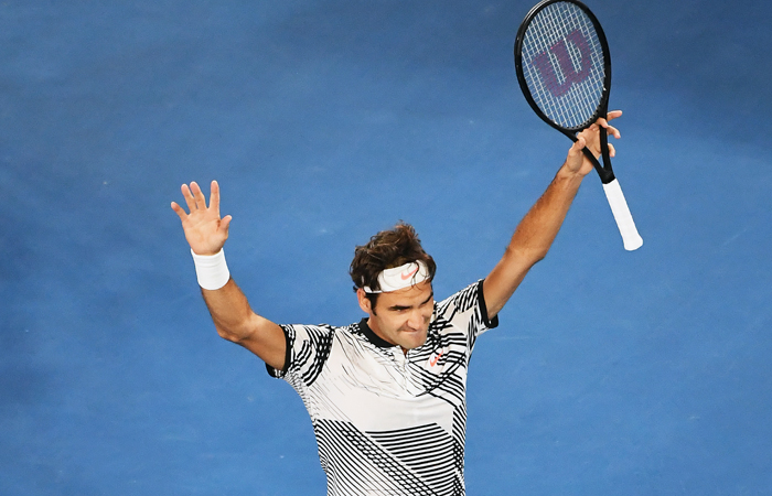 Федерер стал первым финалистом Australian Open