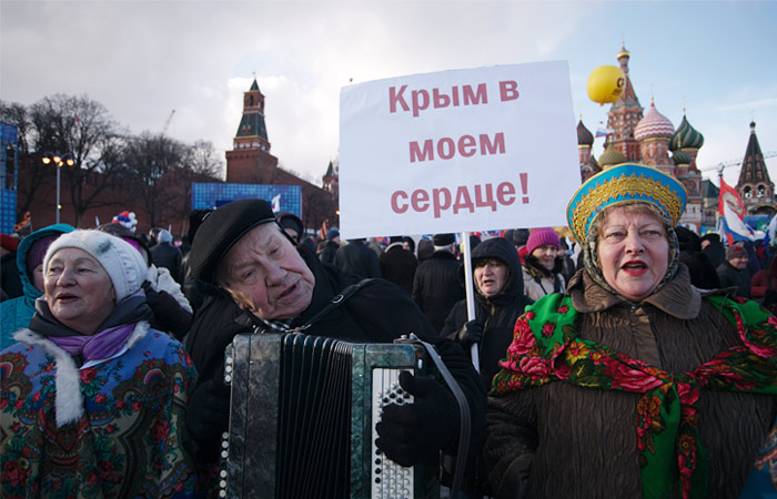 78% россиян увидели пользу для страны от присоединения Крыма 78% россиян увидели пользу для страны от присоединения Крыма