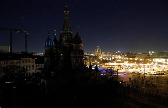 В Кремле и на Красной площади погас свет в рамках акции "Час Земли" В Кремле и на Красной площади погас свет в рамках акции "Час Земли"