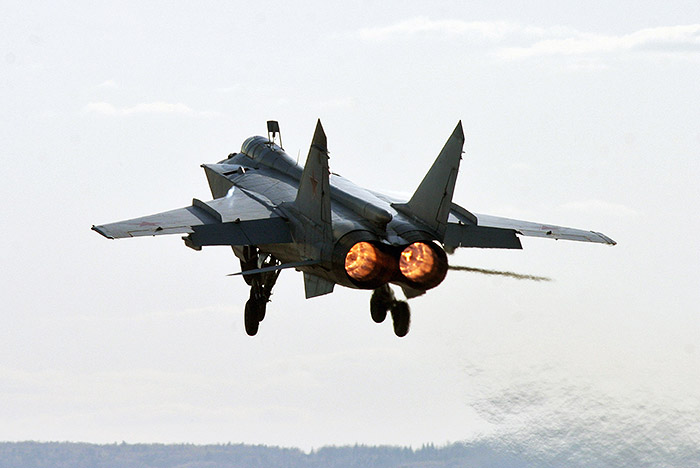 Истребитель МиГ-31 разбился в Бурятии Истребитель МиГ-31 разбился в Бурятии