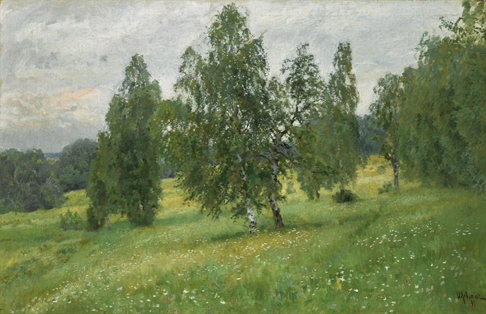Картина Исаака Левитана "Лето"