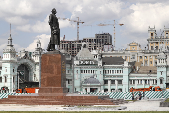 Площадь Тверской Заставы в Москве закрыли для транспорта до понедельника Площадь Тверской Заставы в Москве закрыли для транспорта до понедельника