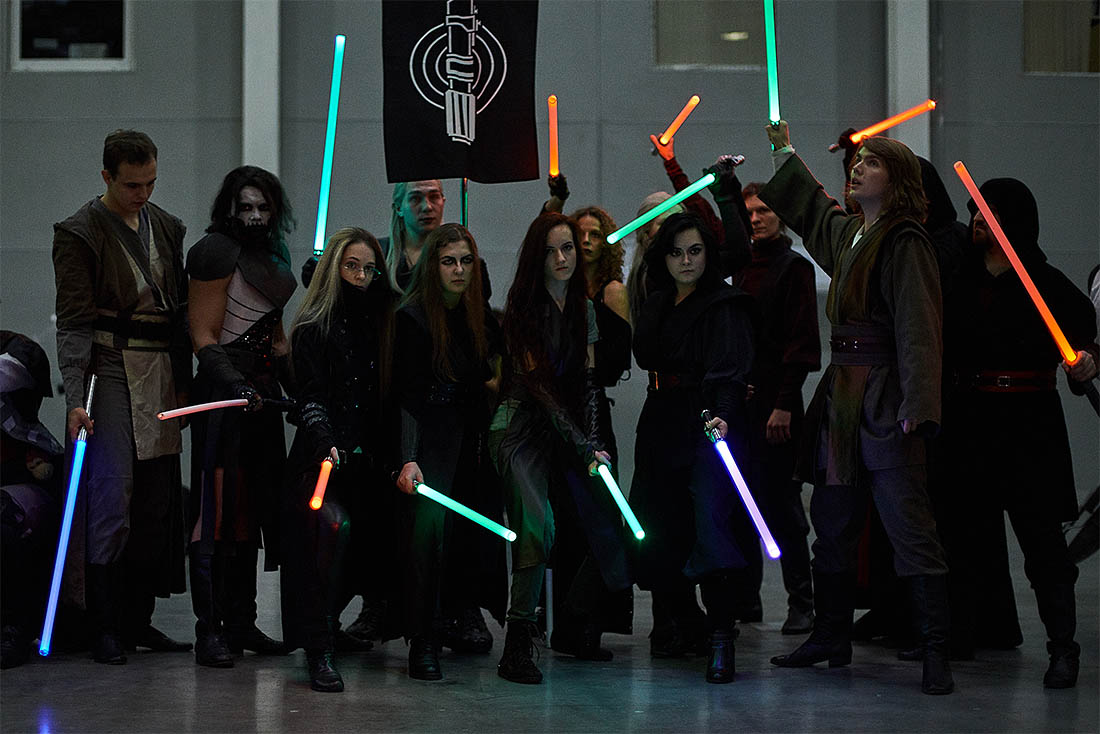 ComicCon - это про комиксы. В залах стояли стенды издательств и магазинов комиксов, а также аллея авторов, на которой у самих художников можно было приобрести работы, получить автограф или даже попросить сделать новый рисунок. Сами комиксы - и отечественные и переведенные - были на выставке в огромном количестве.